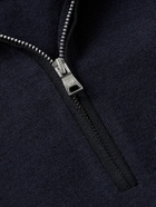 Peter Millar - Excursionist Flex Merino Wool-Blend Half-Zip Sweater - Blue