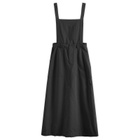 Snow Peak Women's Takibi Ripstop Midi Skirt in Black