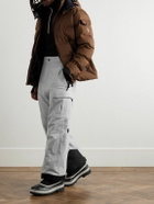 Moncler Grenoble - Wool-Flannel Padded Ski Pants - Gray