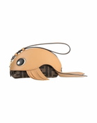Fendi Womens Clutch Camel