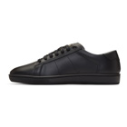 Saint Laurent Black SL01 Court Classic Sneakers