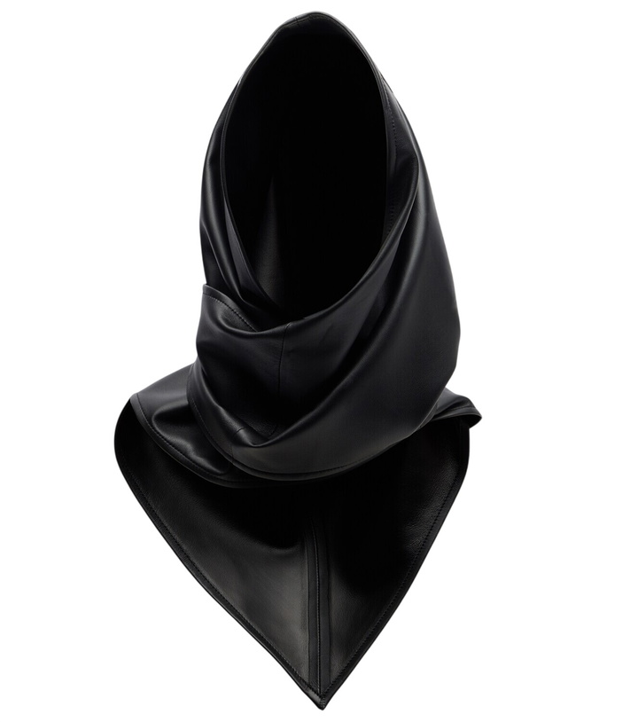 Photo: Nour Hammour Leather hood