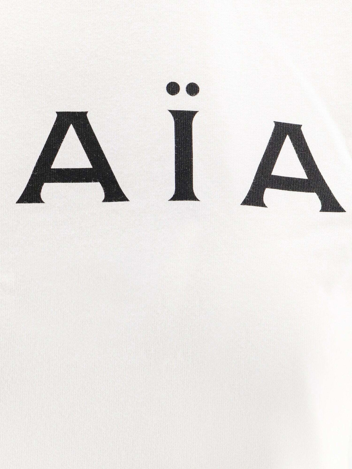 Alaia White T Shirt Womens ALAÏA