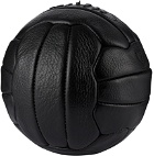 Modest Vintage Player Black Leather Retro Heritage Soccer Ball