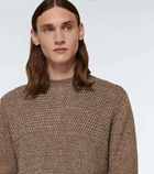 Loro Piana - Girocollo linen and cashmere sweater