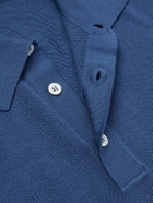 Anderson & Sheppard - Organic Cotton Polo Shirt - Blue