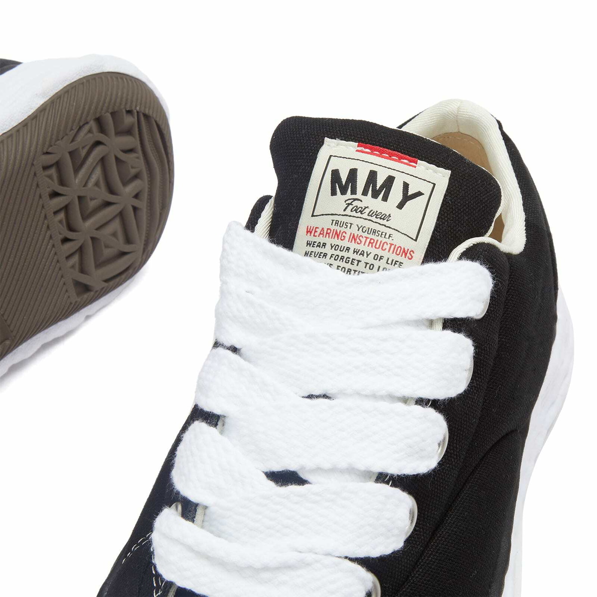 Maison MIHARA YASUHIRO Peterson 23 OG Sole Padded Sneaker in Black