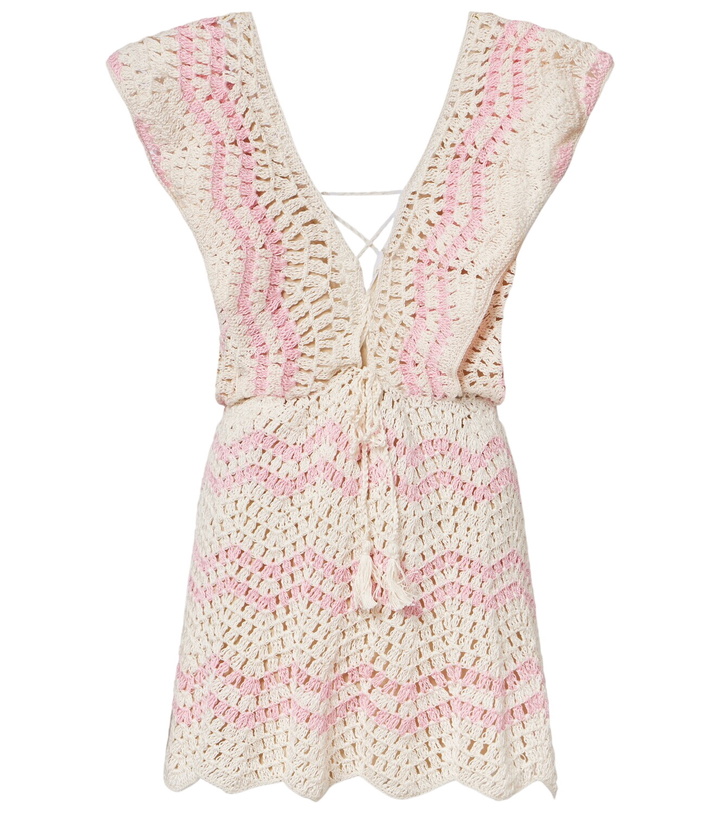 white christmas dresses Crochet Aerin Mini Dress XSmall / Black main image 1