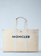 Moncler Canvas Logo Tote Bag