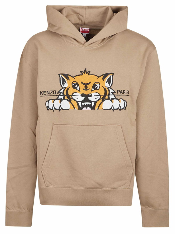 Photo: Kenzo Happy Tiger Embroidere Classic Sweatshirt