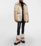 Moncler Grenoble Trailgrip faux fur-trimmed snow boots