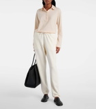 The Row Teo cotton and cashmere sweatpants