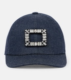 Roger Vivier Embellished cap