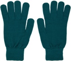 PS by Paul Smith Blue Zebra Gloves