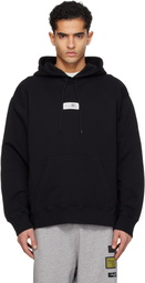MM6 Maison Margiela Black Logo Patch Hoodie