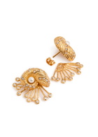 Joanna Laura Constantine Seashell 18kt Gold-plated Stud Earrings - One Size