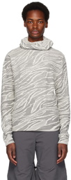 pet-tree-kor Black & Off-White Cactus Hoodie