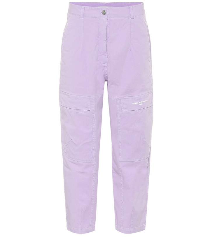 Photo: Stella McCartney - Stretch-cotton high-rise pants