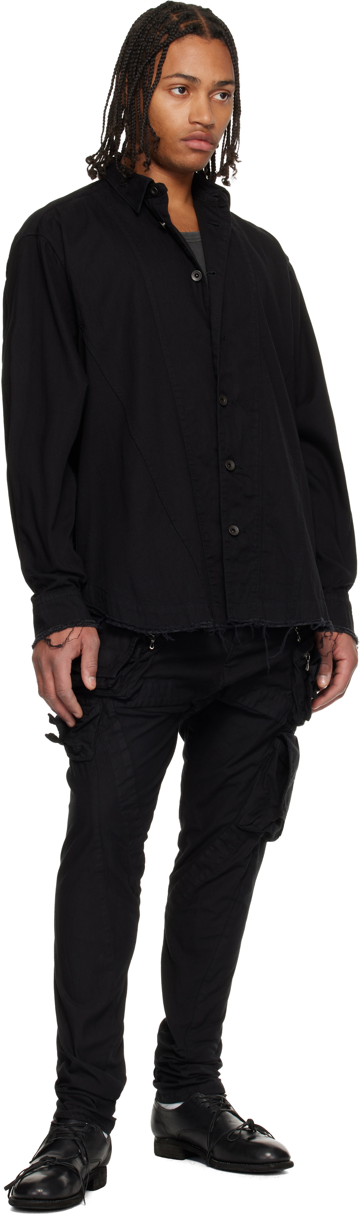 Julius Black Rust Work Denim Shirt
