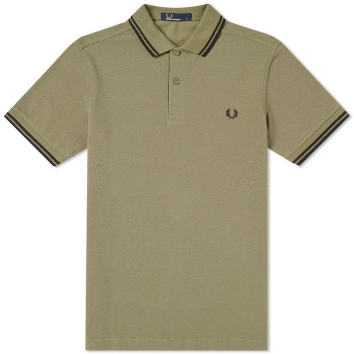 Photo: Fred Perry Slim Fit Twin Tipped Polo