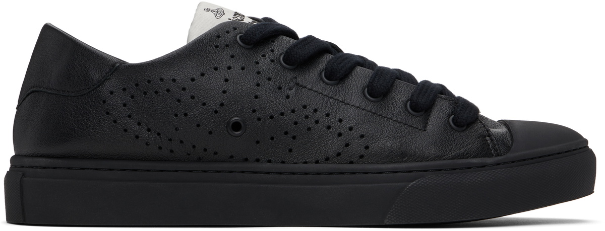 Vivienne Westwood Black & Gray Classic Low Sneakers Vivienne