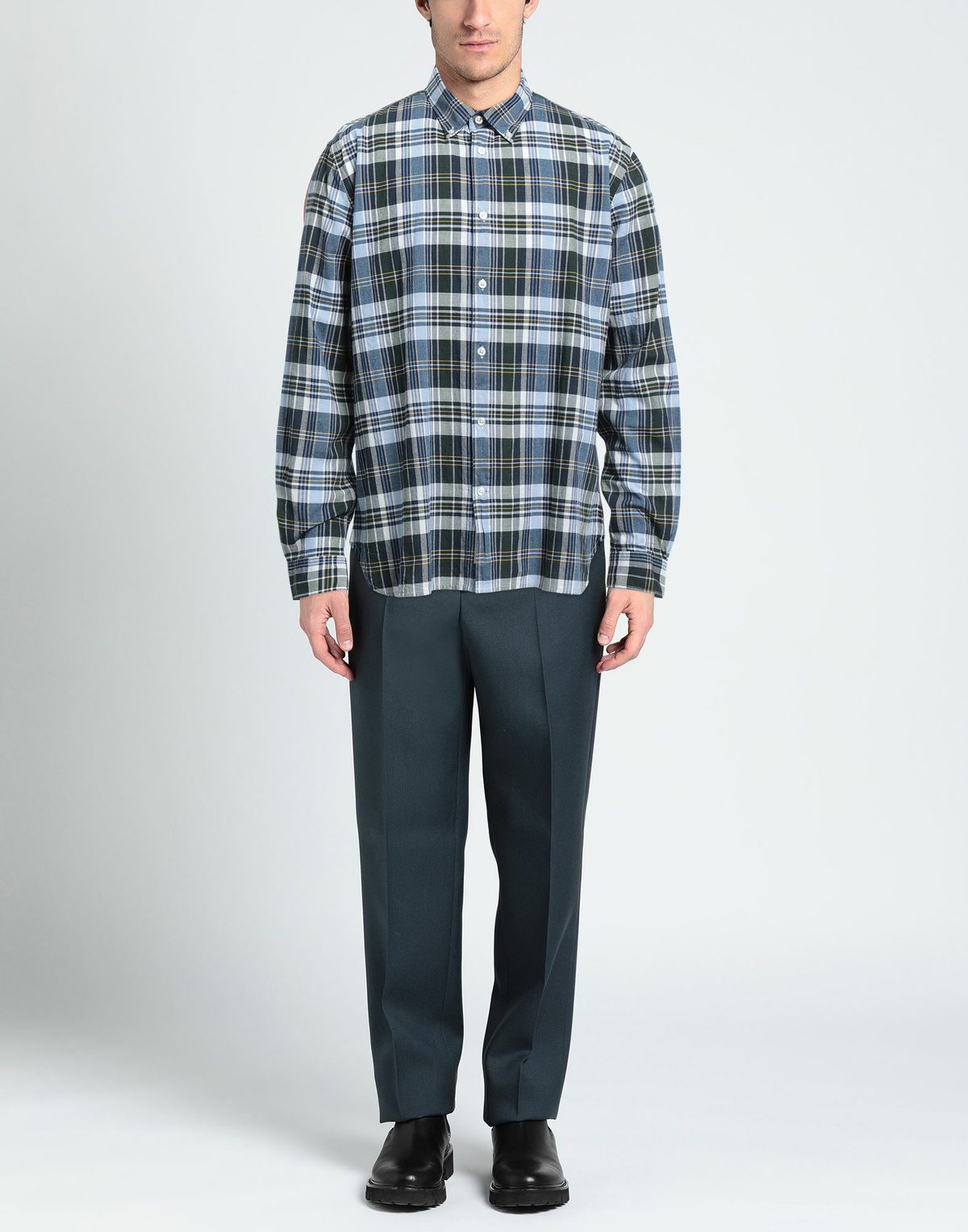 Woolrich Mens Shirt Light in Blue