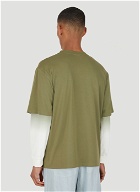 Men's Double T-Shirt in Green