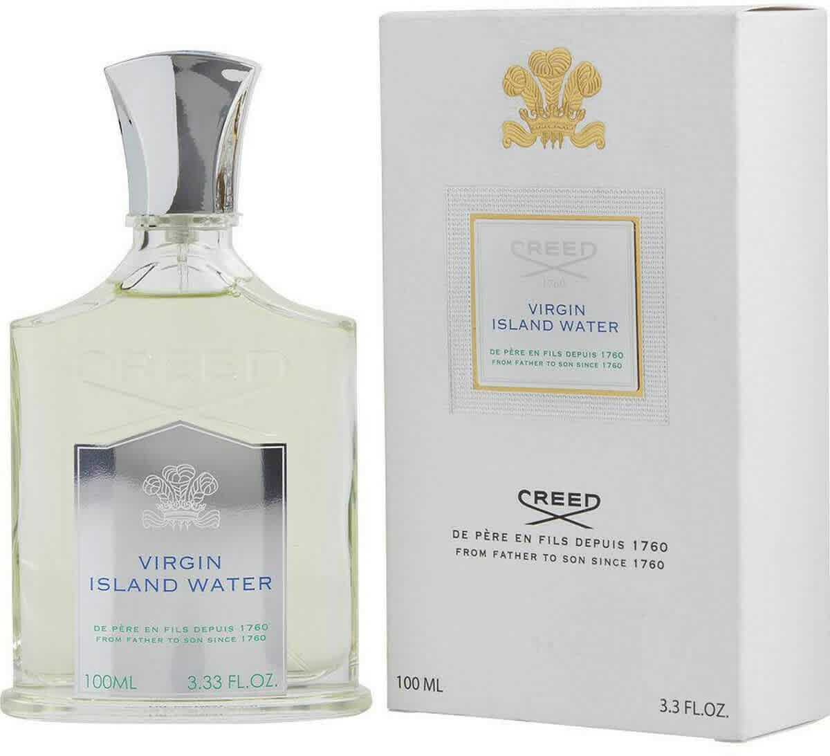 Creed Virgin Island Water / Creed EDP Spray 3.3 oz (100 ml) (u)