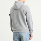 Stone Island Men's Garment Dyed Zip Hoodie in Melange Grey