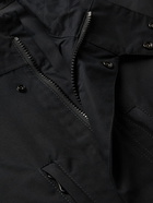 Stone Island - Logo-Appliquéd Cotton-Canvas Jacket - Black