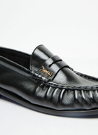 Saint Laurent Le Loafer Penney Leather Slippers