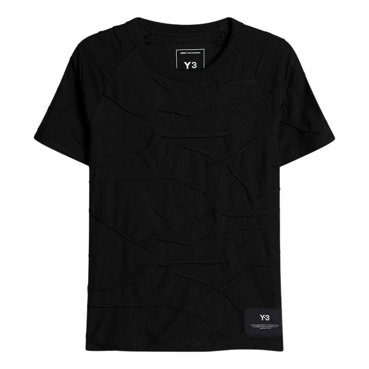 Photo: Y-3 Women's Patchwork Cut T-Shirt in Black