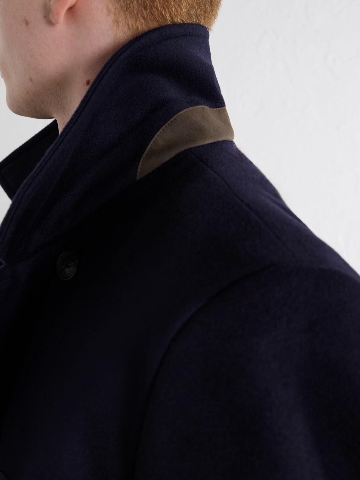 N.PEAL - Great Portland Double-Breasted Wool and Cashmere-Blend Twill Coat - Blue
