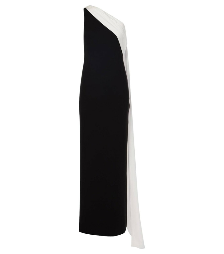 Photo: Roland Mouret Scarf-detail one-shoulder gown