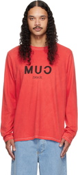 Edward Cuming Red Long 'Cum' T-shirt
