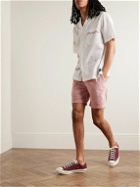 Save Khaki United - Easy Straight-Leg Cotton-Corduroy Drawstring Shorts - Pink