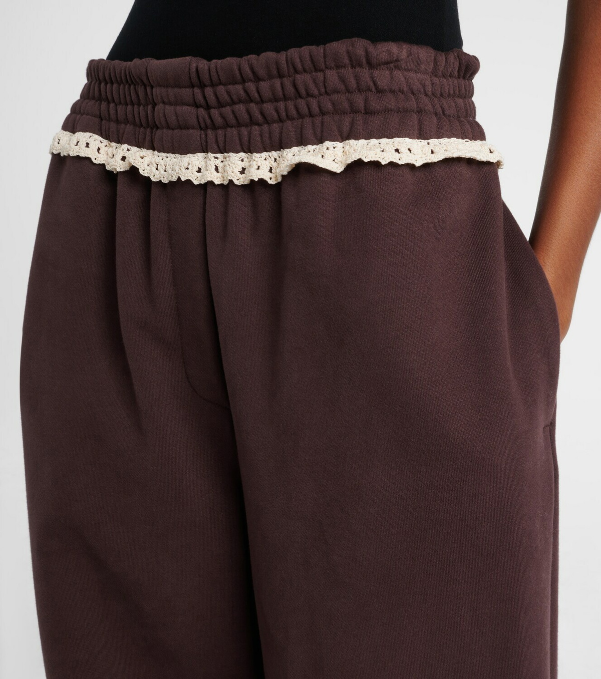 Magda Butrym Cotton jersey sweatpants