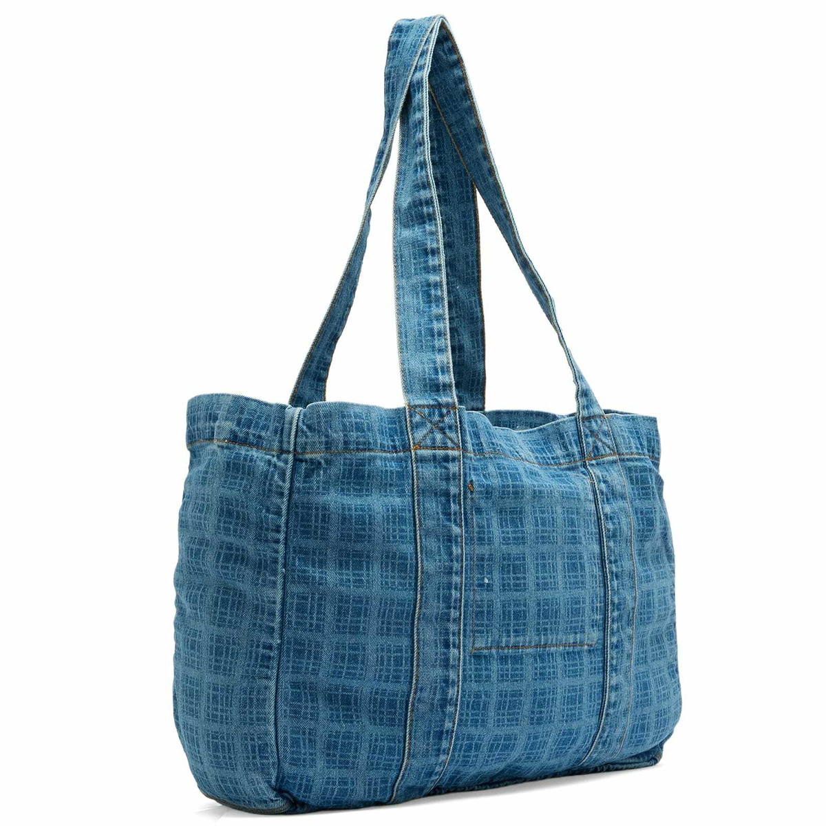 Damson Madder Women's Denim Tote Bag in Blue 