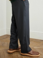 J.M. Weston - Sacai Embellished Leather Loafers - Brown