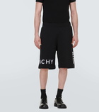 Givenchy 4G cotton fleece Bermuda shorts