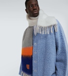Loewe V-neck wool-blend cardigan