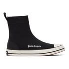 Palm Angels Black Vulcanized High Sneakers