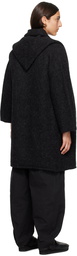 Lauren Manoogian Black Capote Coat