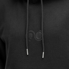 Purple Mountain Observatory Men's Garment Dye Hoodie in Black