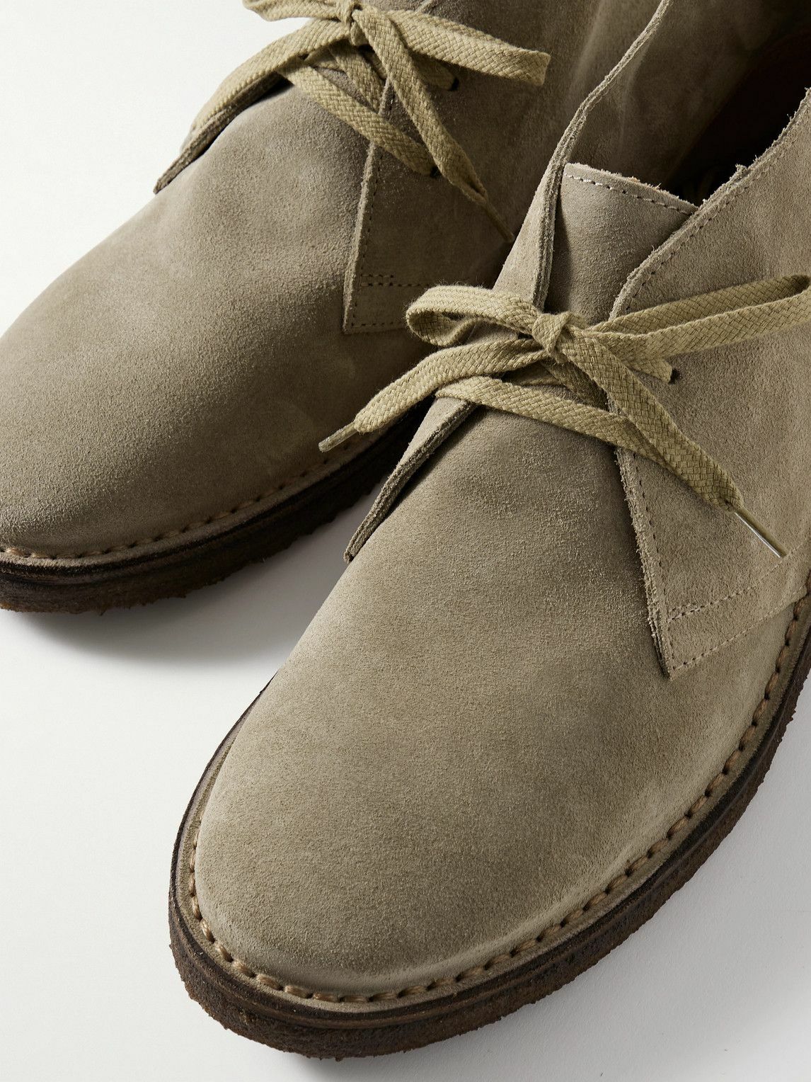 Drake's - Clifford Suede Desert Boots - Green