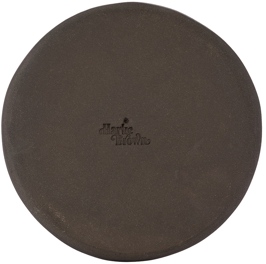 Harlie Brown Studio SSENSE Exclusive Black Glitter Star Plate