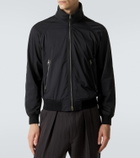 Tom Ford Leather-trimmed jacket