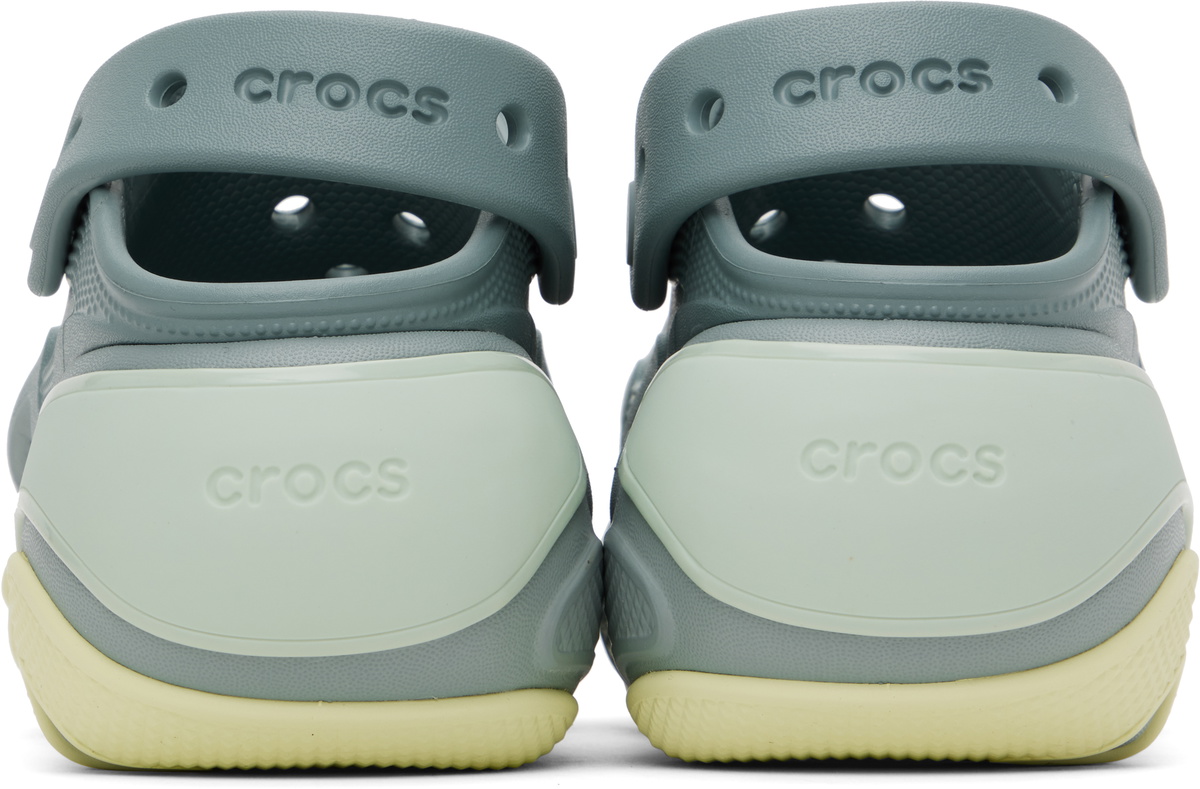 Crocs Green Bubble Crush Clogs