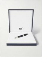 Montblanc - John F. Kennedy Resin and Platinum-Plated Rollerball Pen