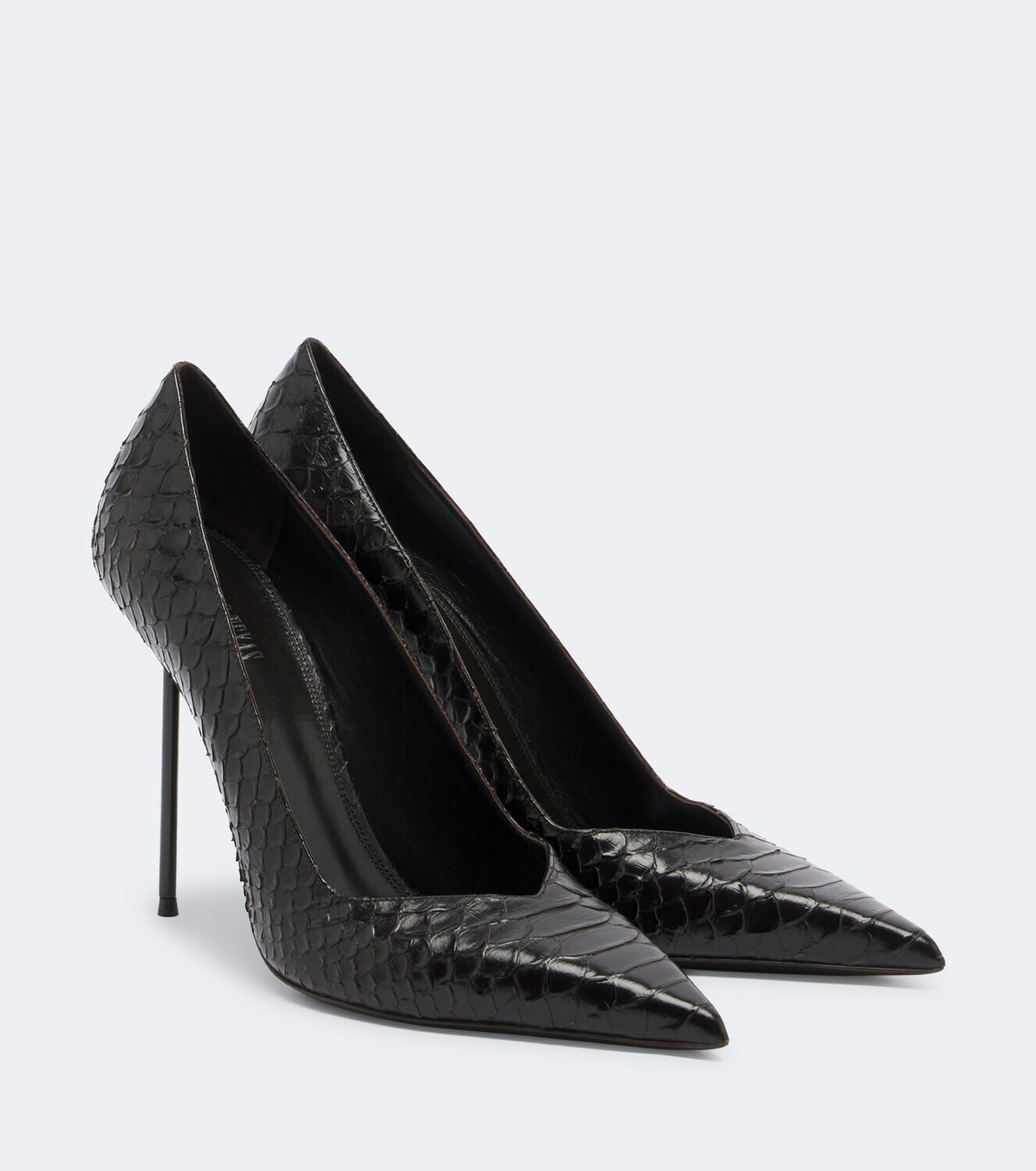 Paris Texas Lidia croc-effect leather pumps